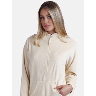 Admas  Pyjama Hausanzug Hose Jacke mit Reißverschluss Soft Home 