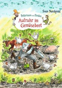 Pettersson und Findus. Aufruhr im Gemüsebeet Nordqvist, Sven; Nordqvist, Sven (Illustrationen); Kutsch, Angelika (Übersetzung) Copertina rigida 