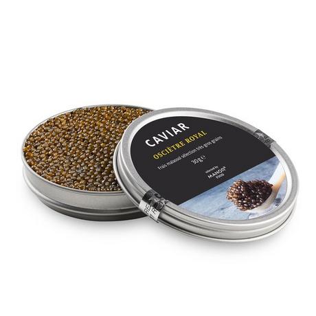 OSCIÈTRE ROYAL  Set de 2 caviar de 30g chacun 