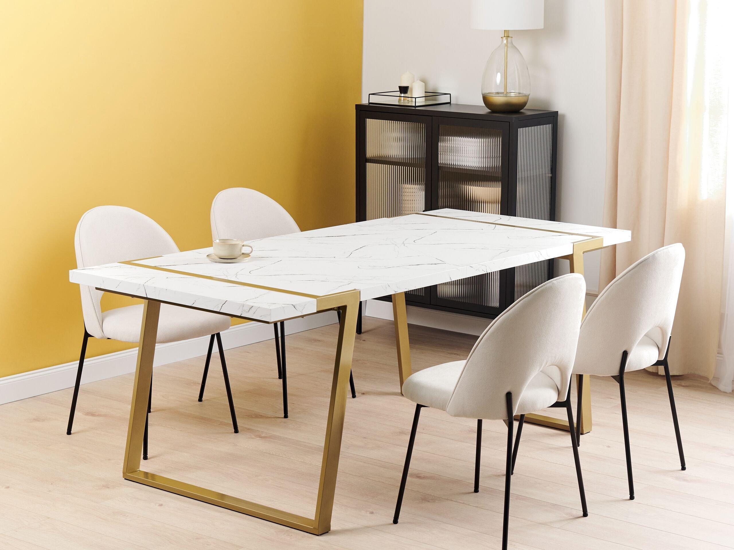 Beliani Table de repas en MDF Moderne MARTYNIKA  