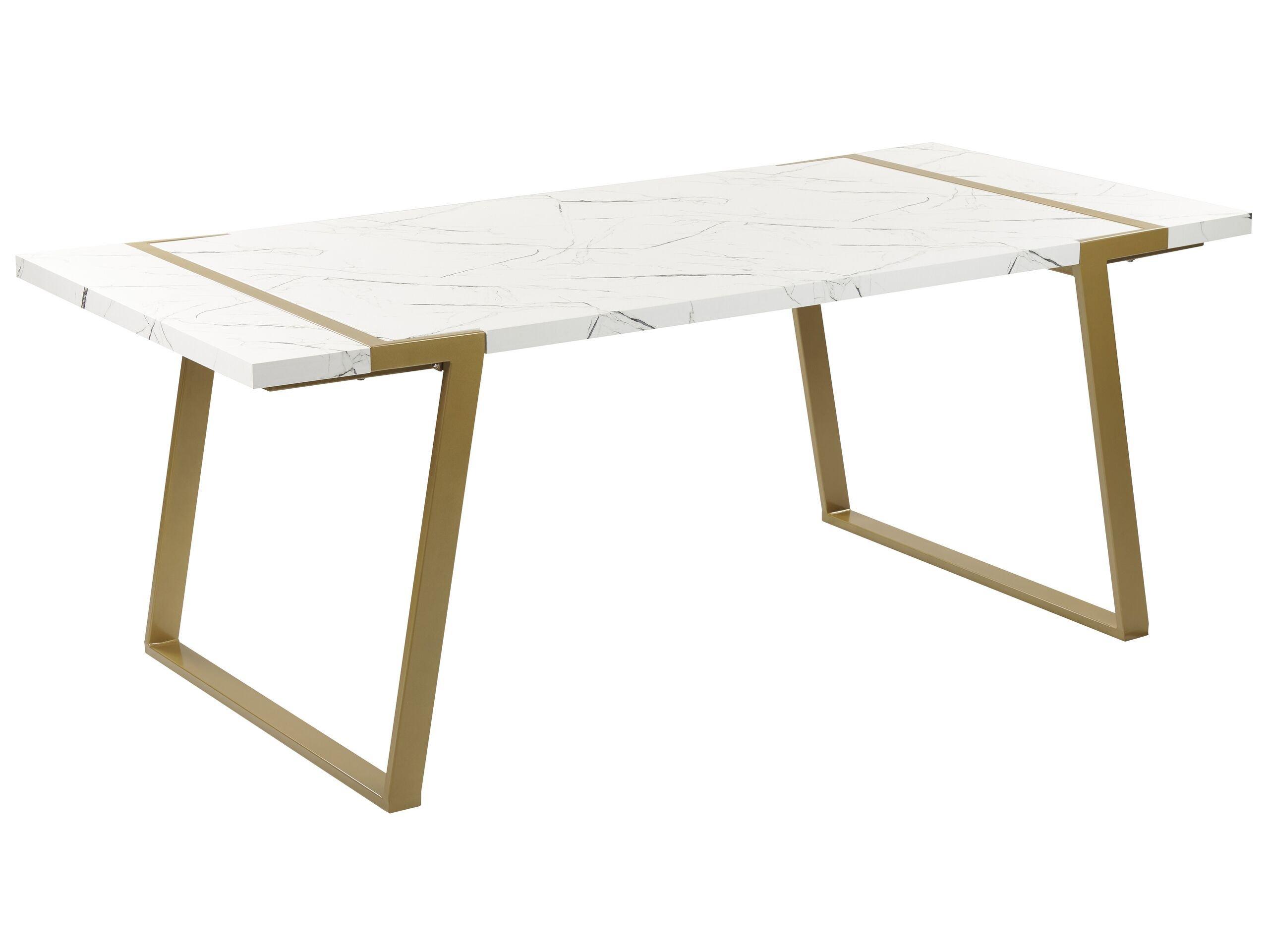 Beliani Table de repas en MDF Moderne MARTYNIKA  