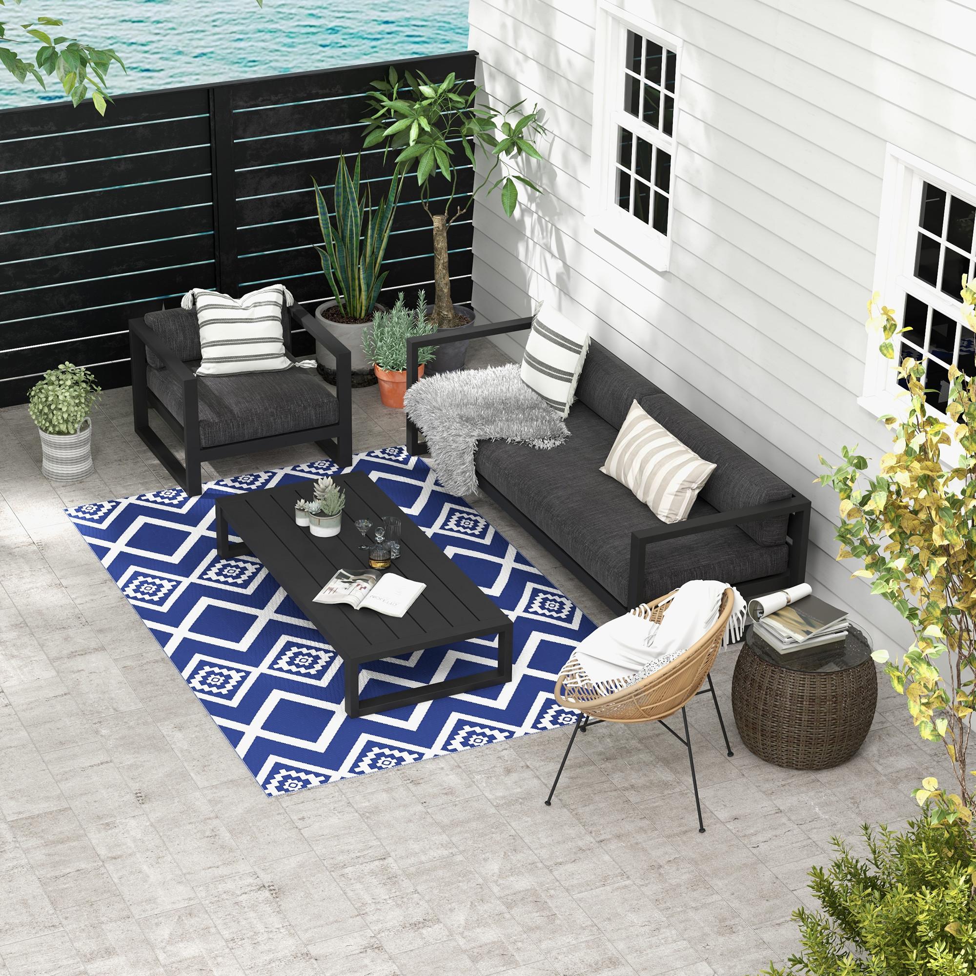 Outsunny Tapis extérieur  