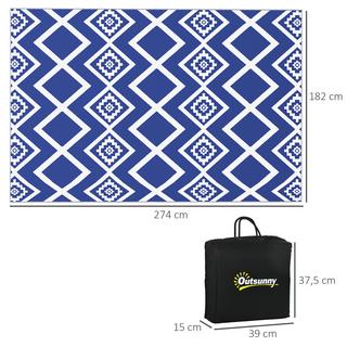 Outsunny Tapis extérieur  