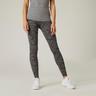 NYAMBA  Legging fitness long coton extensible respirant femme - Fit+ gris Gris