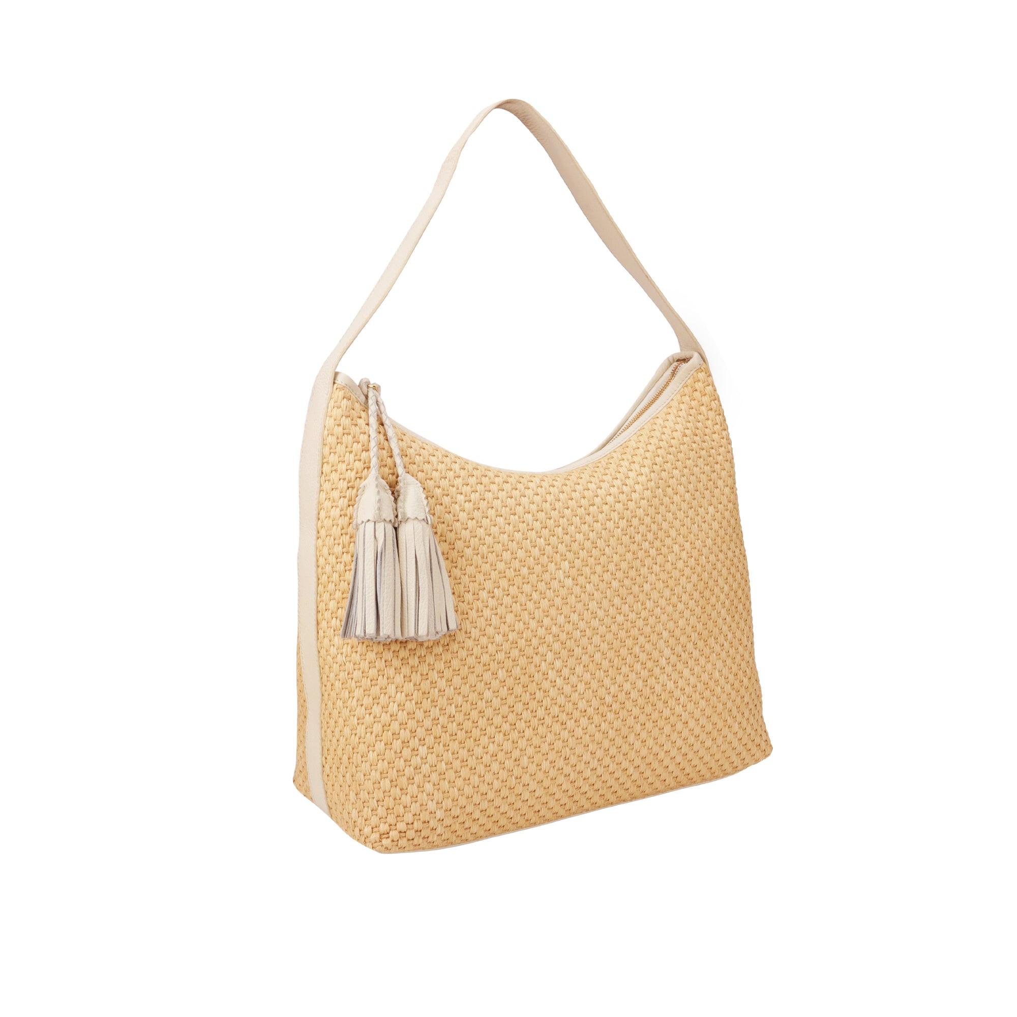 Image of Juli Hobo Tasche Damen Beige ONE SIZE