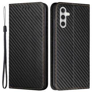 Cover-Discount  Galaxy S24 - Carbon Look Flip Case Cover 