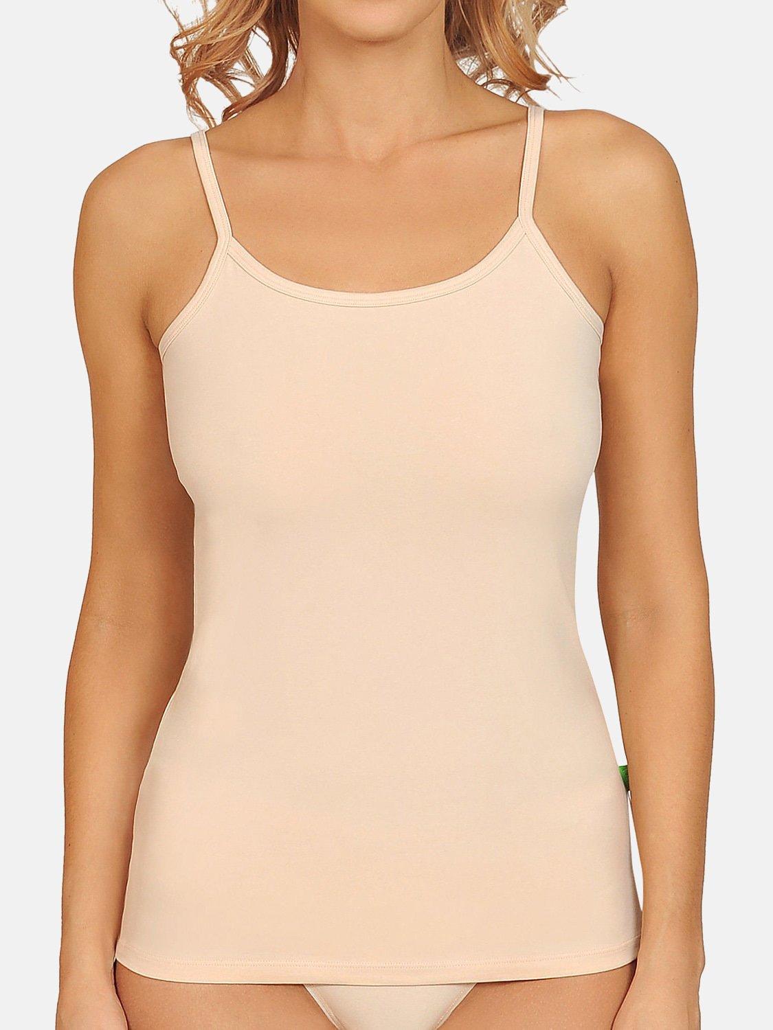 Image of Tanktop Aus Natürlicher Baumwolle Aura Damen Kordel S
