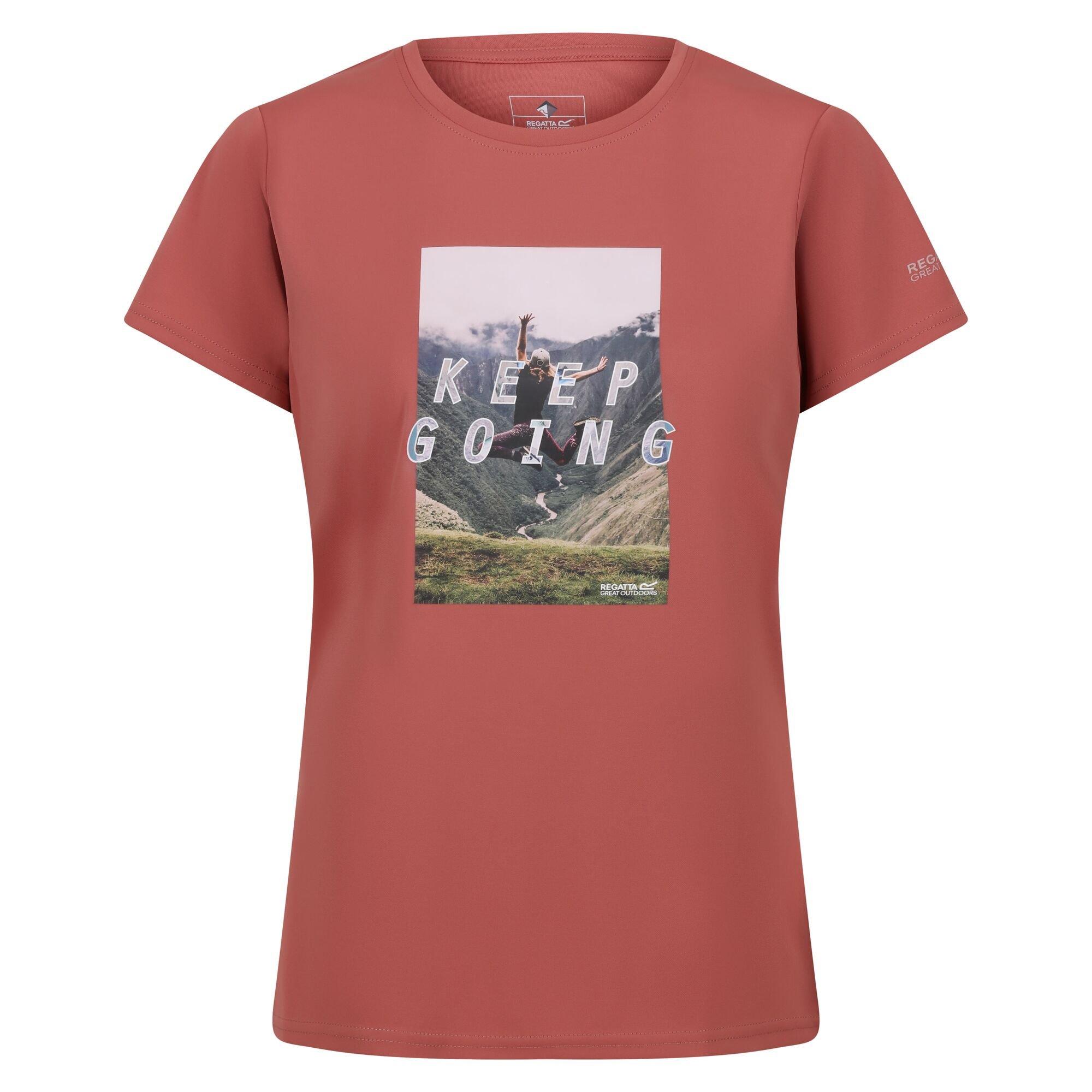 Image of Fingal Vii Keep Going Tshirt Damen Brûlé 42