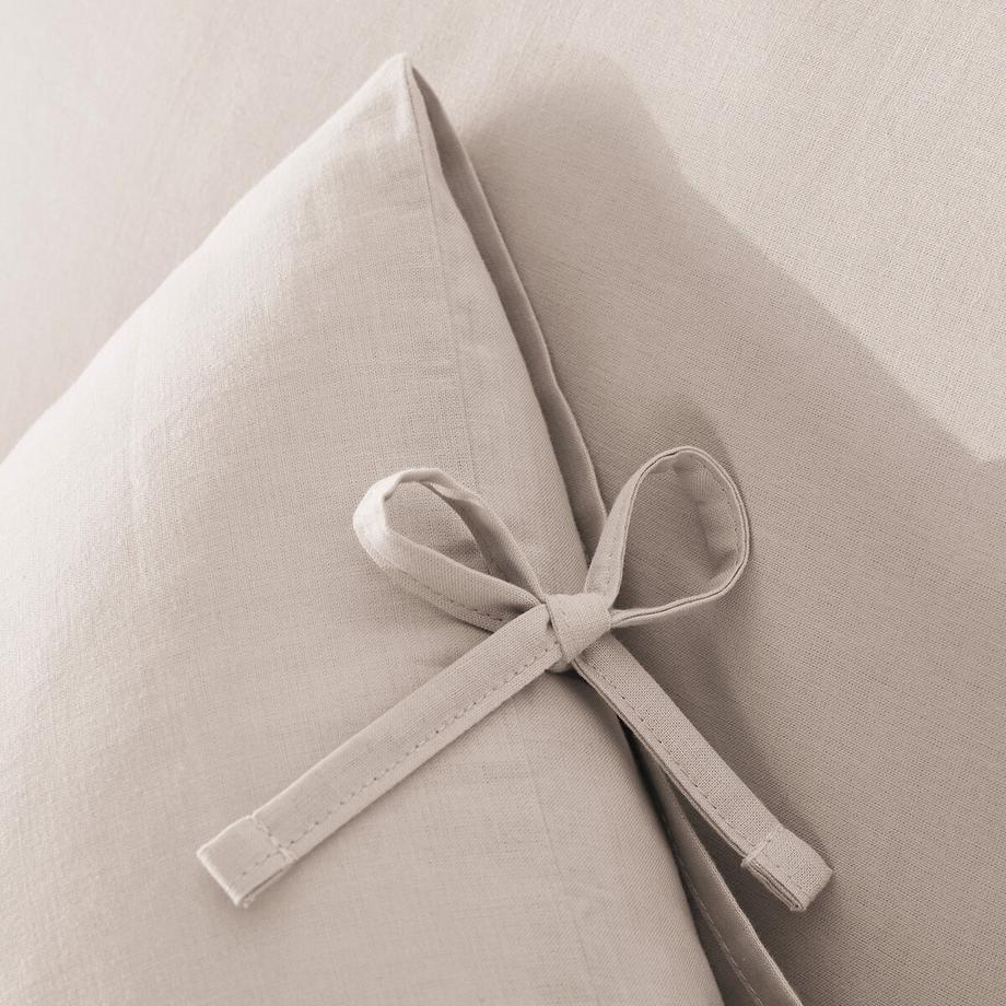 La Redoute Intérieurs Kissenbezug Scenario mit Schleifen  