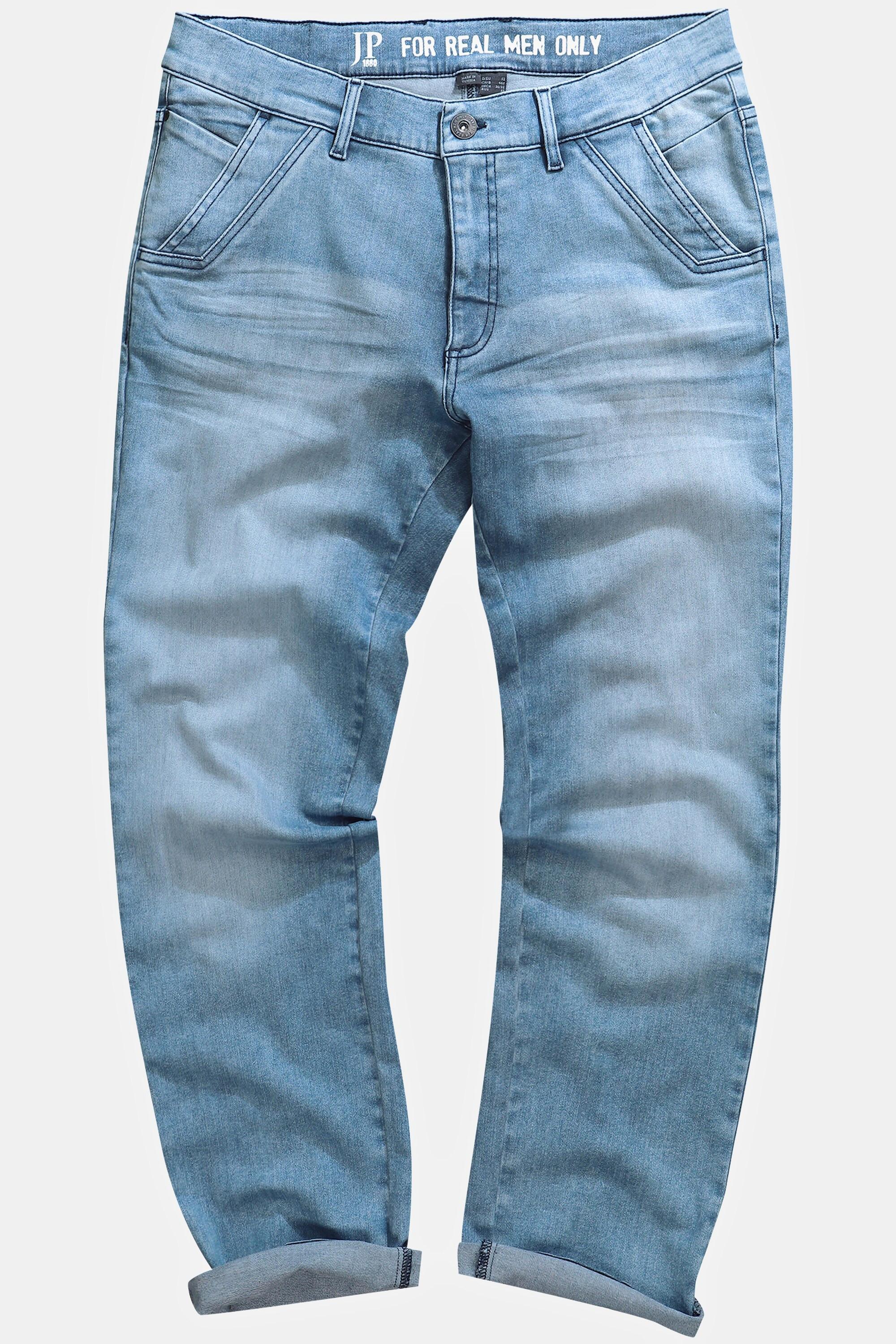 JP1880  Jean chino Straight Fit, aspect usé - jusqu'au 70 