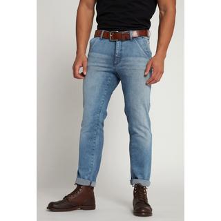 JP1880  Jean chino Straight Fit, aspect usé - jusqu'au 70 