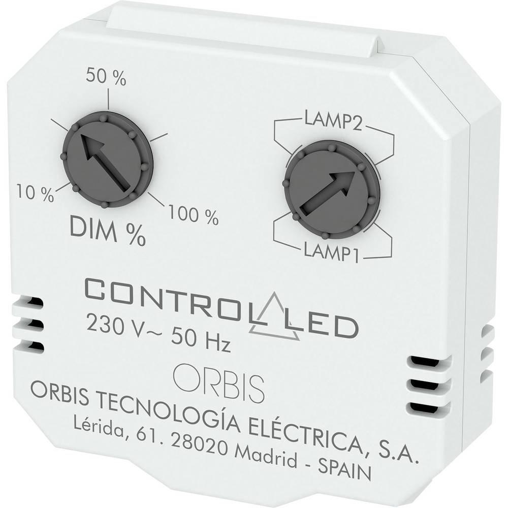 ORBIS Zeitschalttechnik  Dimmer da incasso Adatto per lampadina: Lampadina ad incandescenza, Lampadina 