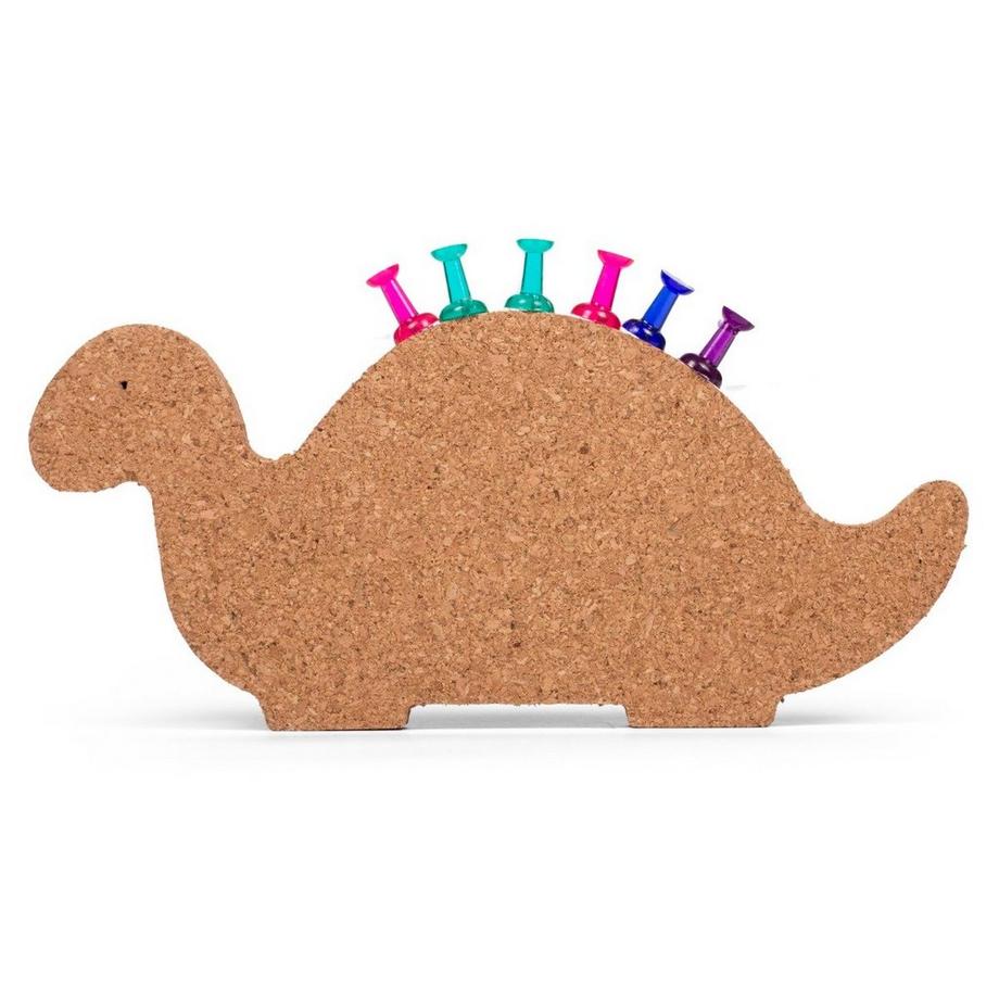 Novelty  Tableau d'affichage magnétique en liège Dinosaure 
