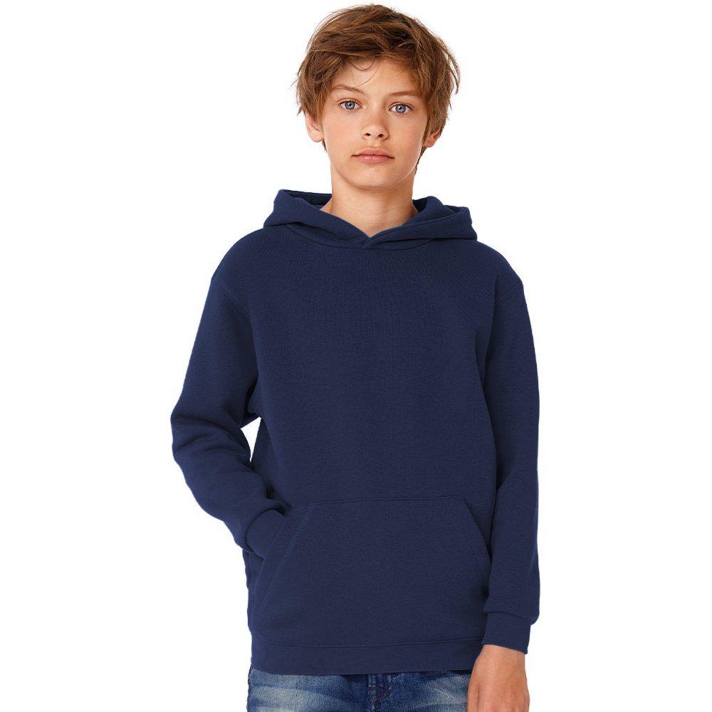 B and C  B&C Sweatshirt à capuche Enfant 