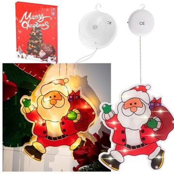 Lampade a sospensione a LED Decorazione natalizia Babbo Natale con regali