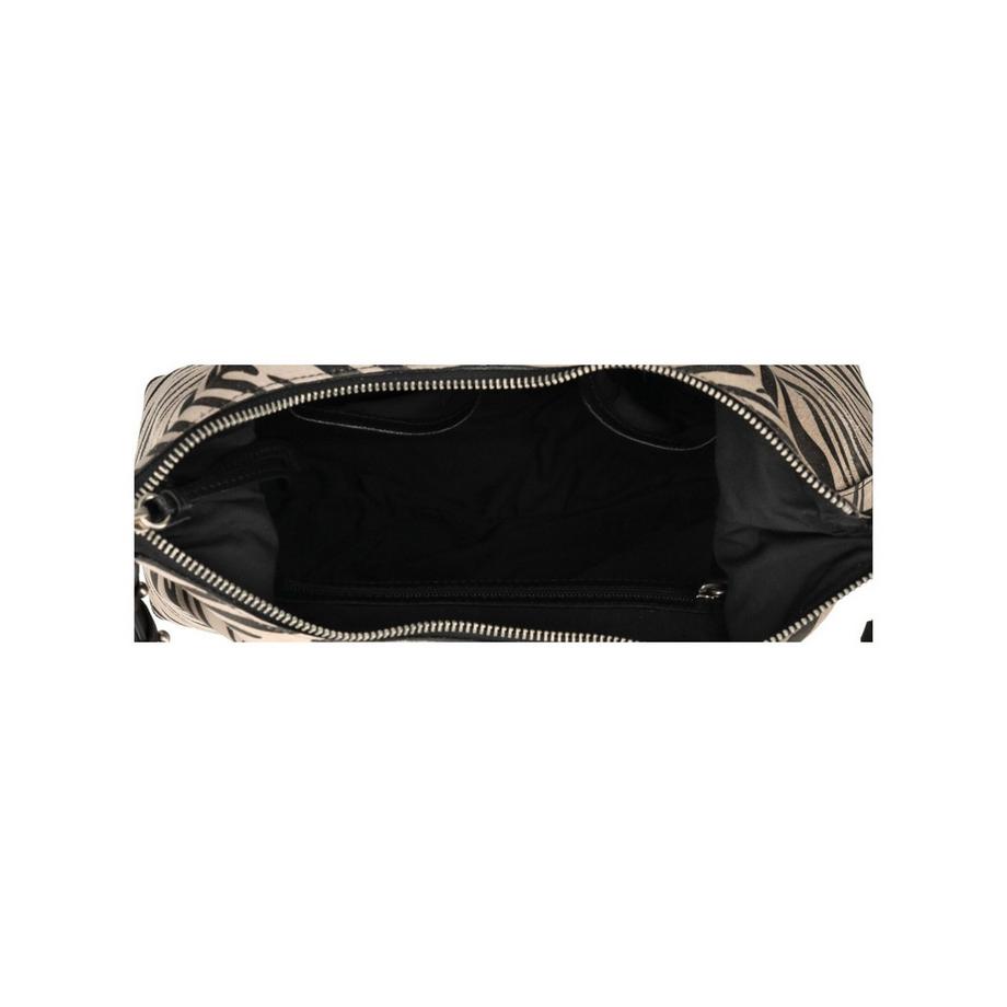 BURKELY Sac Hobo avec motif expressif  