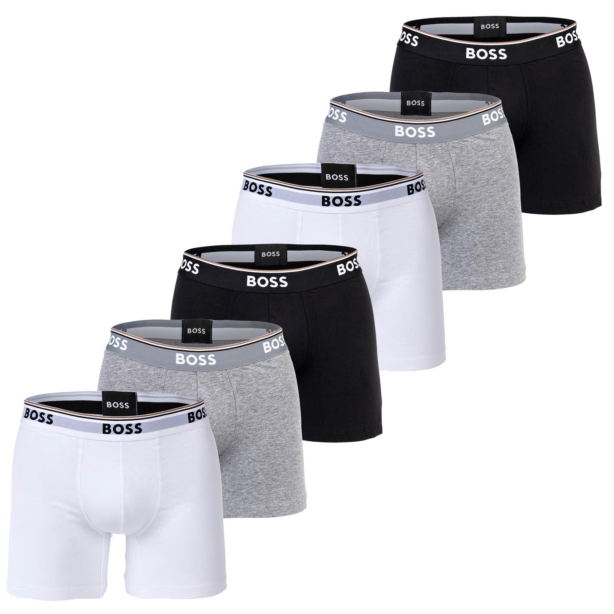 Image of Boxershort Casual Stretch Herren Taubengrau XXL