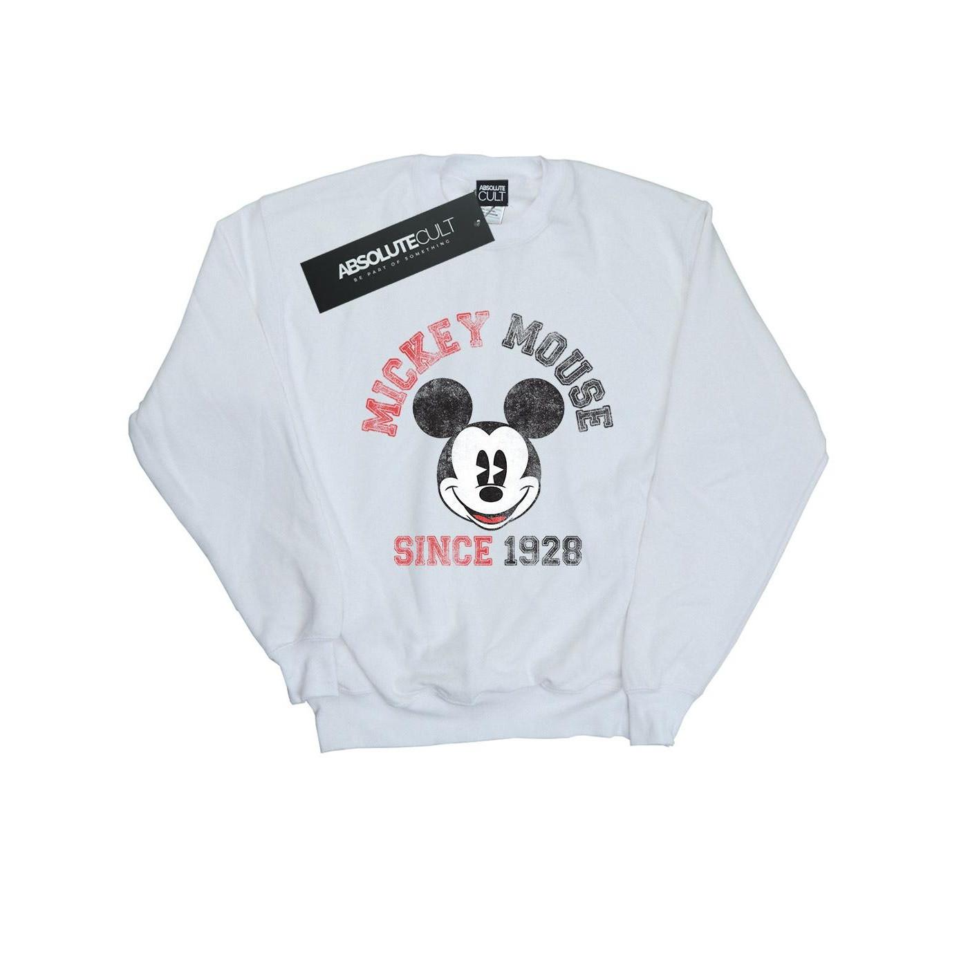 Image of Minnie Mouse Since 1928 Sweatshirt Unisex Weiss 128