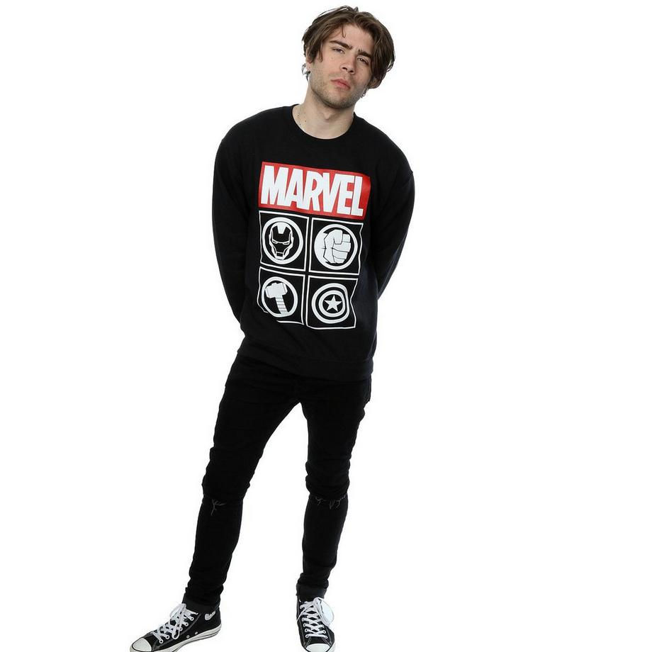 AVENGERS Logo Sweatshirt  