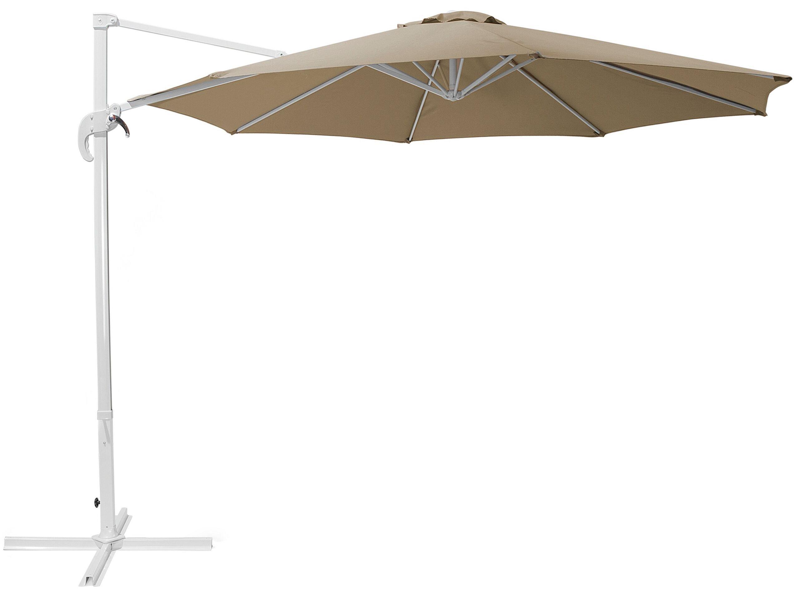 Beliani Parasol suspendu en Polyester SAVONA  