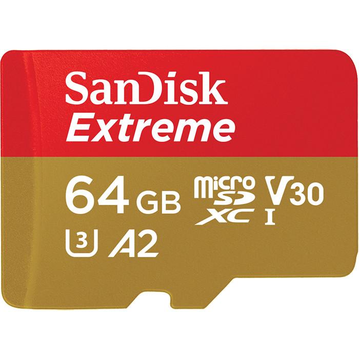 SanDisk  SanDisk Extreme 64 GB MicroSDXC UHS-I Classe 10 