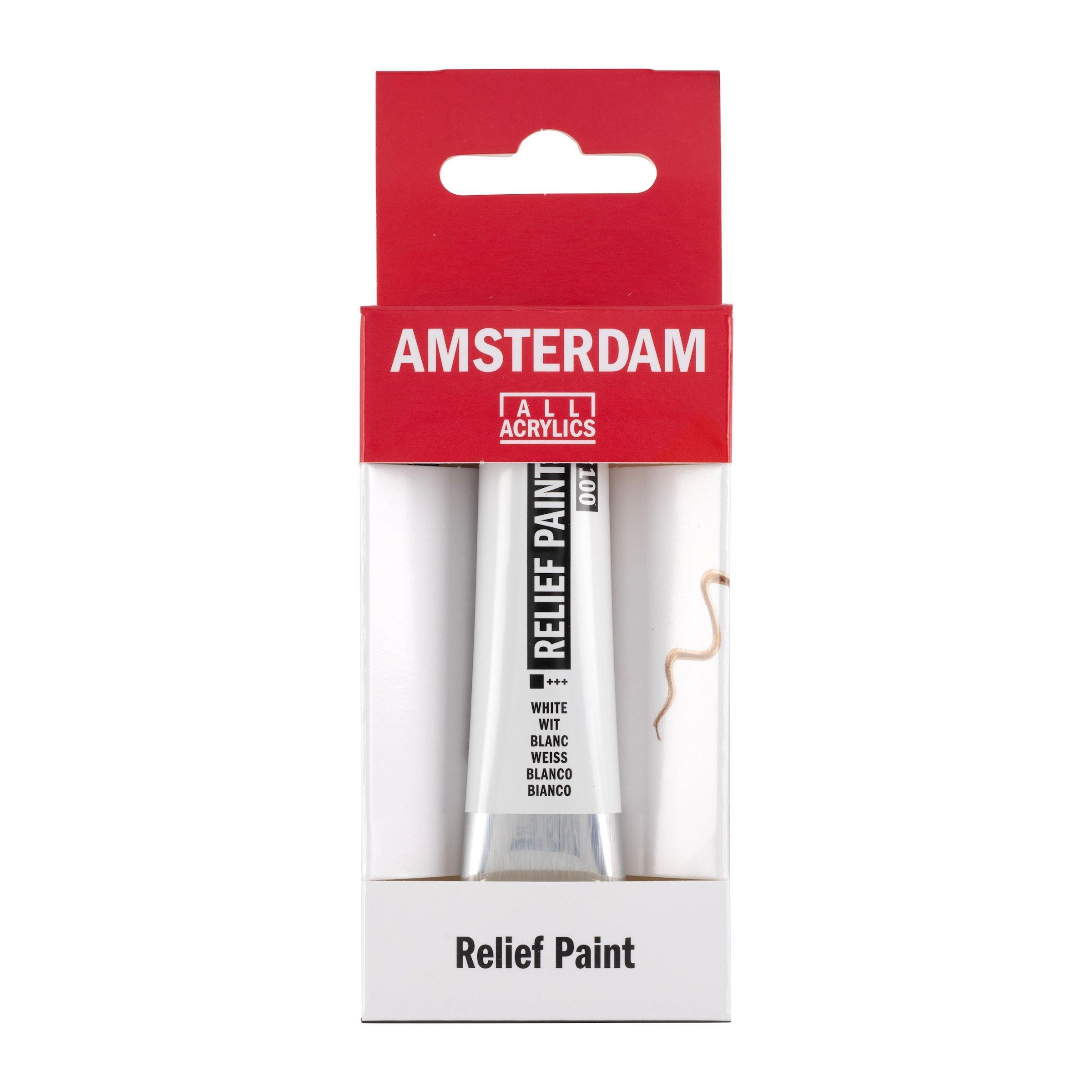 Royal Talens  Amsterdam 58041001 peinture acrylique 20 ml Blanc Tube 