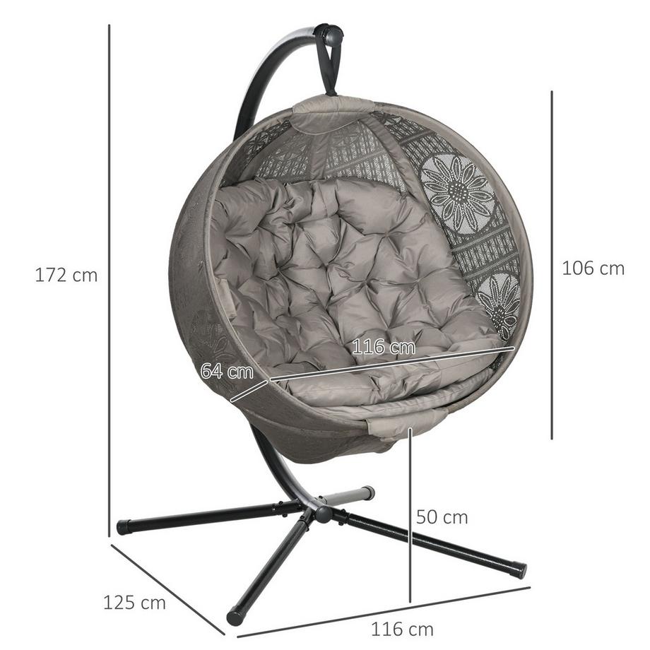 Outsunny Chaise suspendue  