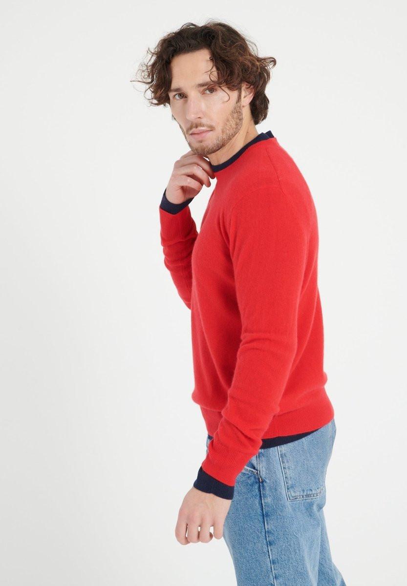 Studio Cashmere8  LUKE 2 Pull col rond - 100% cachemire 