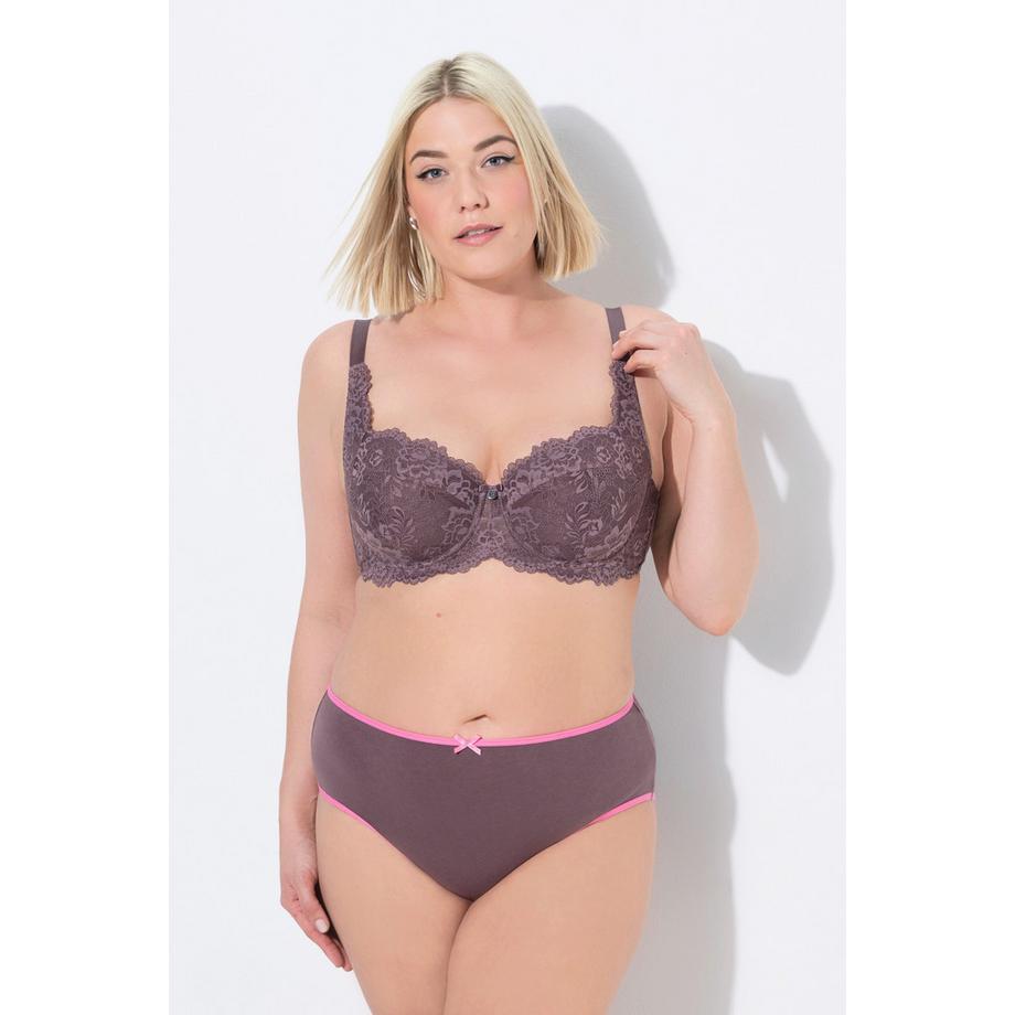 Ulla Popken Softschalen Balconette Bügel-BH Spitze  