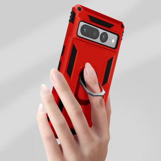 Avizar  Cover anello Google Pixel 7 Pro rossa 