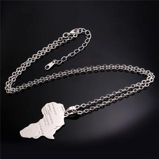 eStore  U7 Afrika Halskette - Silber 