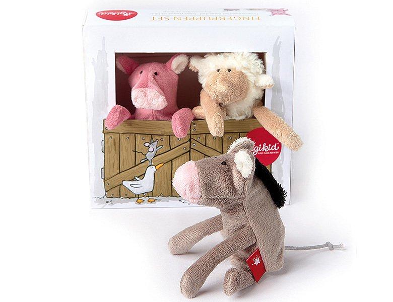 Sigikid  Fingerpuppenset Farmfreunde (14cm) 