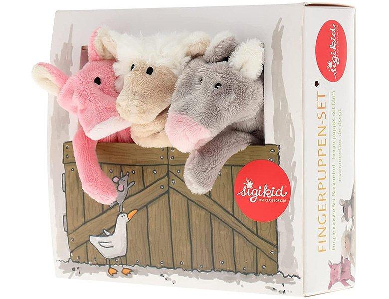 Sigikid  Fingerpuppenset Farmfreunde (14cm) 