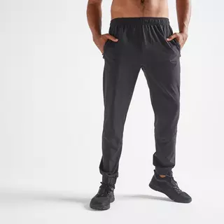 Legging de fitness collection respirant homme - noir - Decathlon