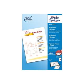 Avery-Zweckform AVERY ZWECKFORM InkJet-Papier A4 2576-150 120g, weiss 150 Blatt  