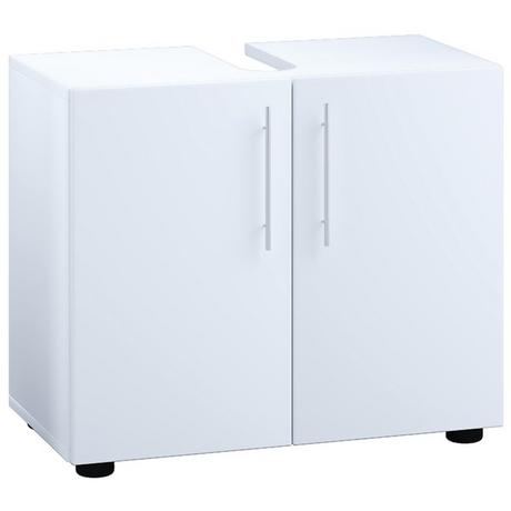 VCM Badmöbel Badunterschrank Waschbeckenunterschrank Badezimmer Flandu ll Drehtüren  