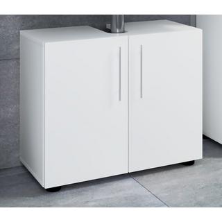 VCM Badmöbel Badunterschrank Waschbeckenunterschrank Badezimmer Flandu ll Drehtüren  