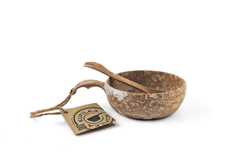 Image of 33 + Göffel 165 Set Unisex Braun 0