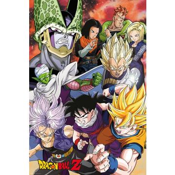 Poster - Gerollt und mit Folie versehen - Dragon Ball - Cell Saga