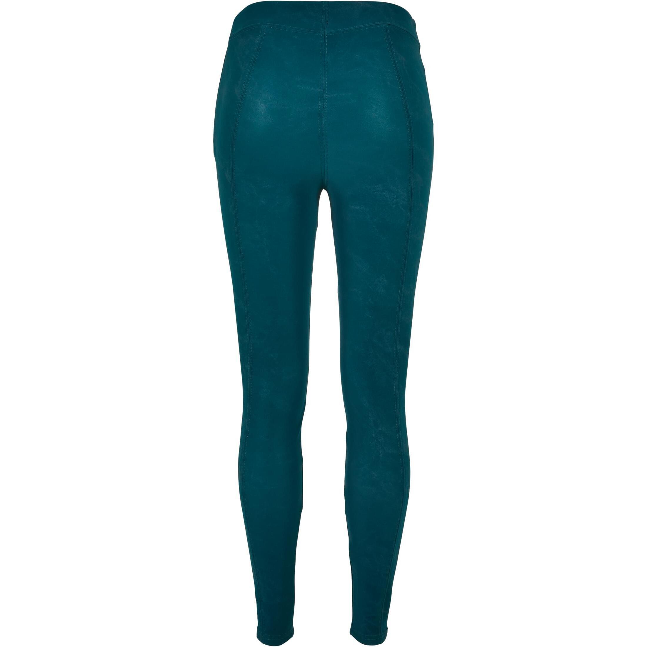 URBAN CLASSICS Waschleder-Optik Leggings  