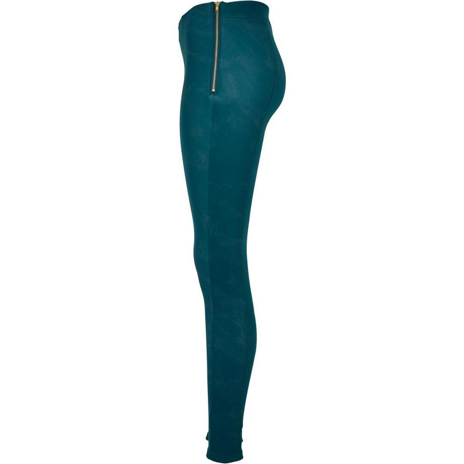 URBAN CLASSICS Leggings Effetto Pelle Lavata  
