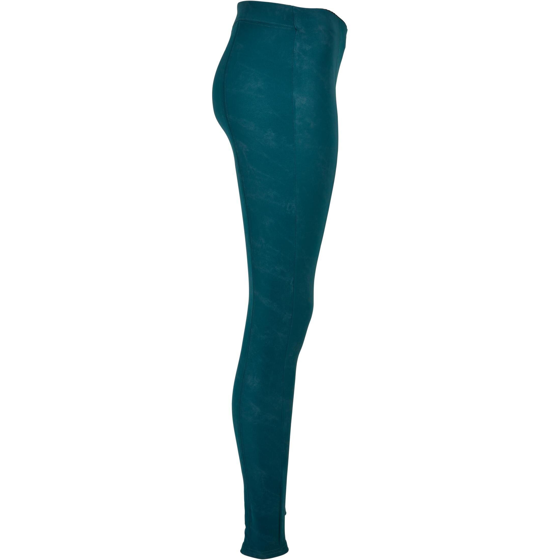 URBAN CLASSICS Waschleder-Optik Leggings  