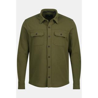 JP1880  Camicia in felpa da trekking per l'outdoor con FLEXNAMIC® da indossare sopra altri indumenti 