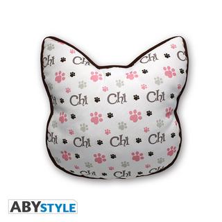 Abystyle Coussin - Chi! - "Tête de chat Kawaii"  