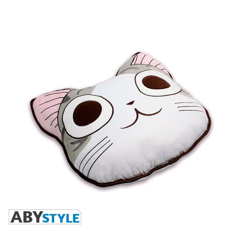 Abystyle Coussin - Chi! - "Tête de chat Kawaii"  