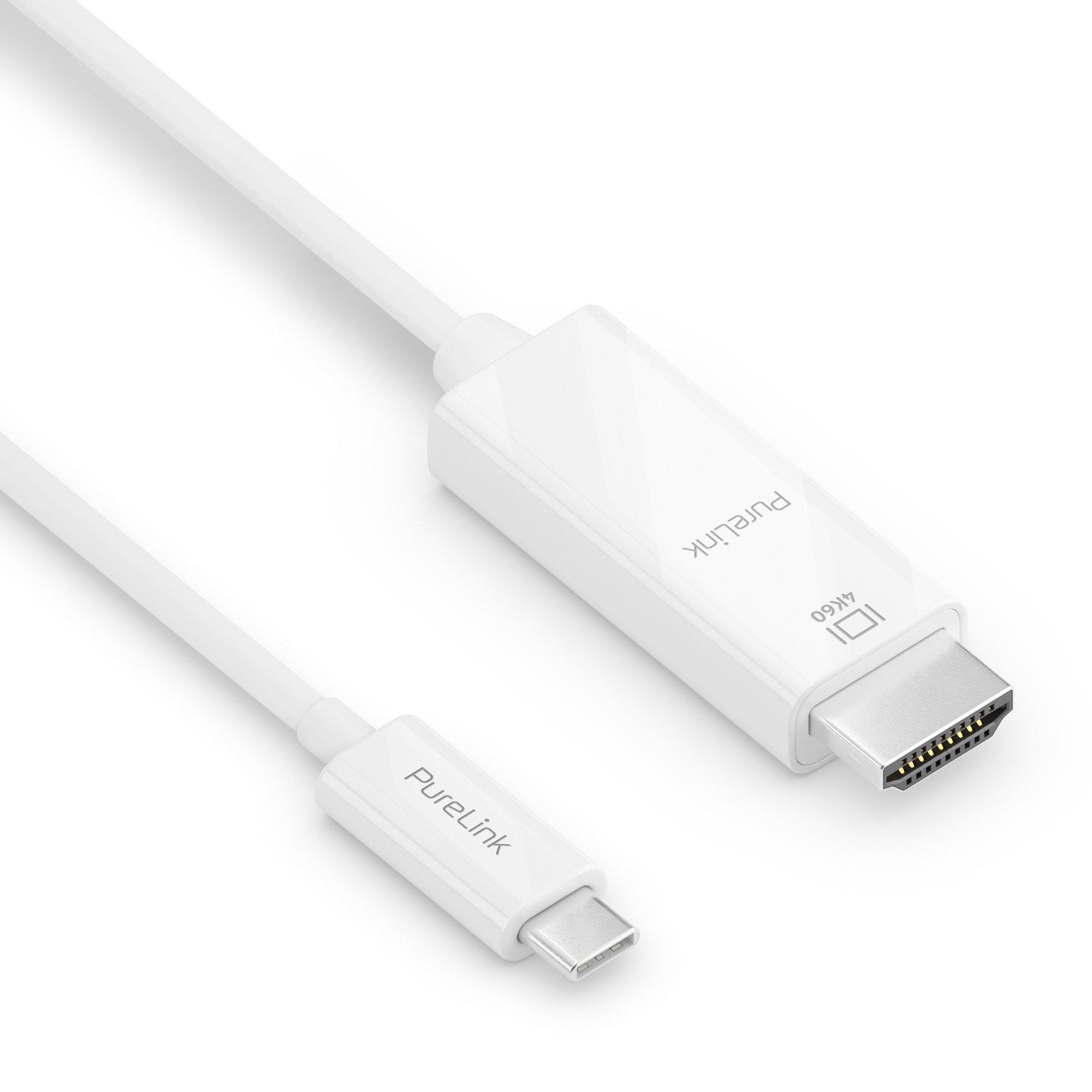 PureLink  PureLink IS2200-015 Videokabel-Adapter 1,5 m USB Typ-C HDMI Weiß 