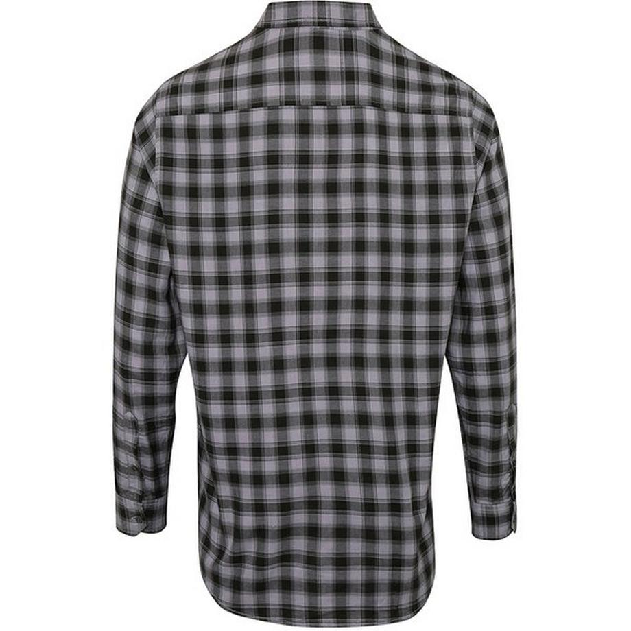 PREMIER Mulligan Camicia a Quadri Maniche Lunghe  