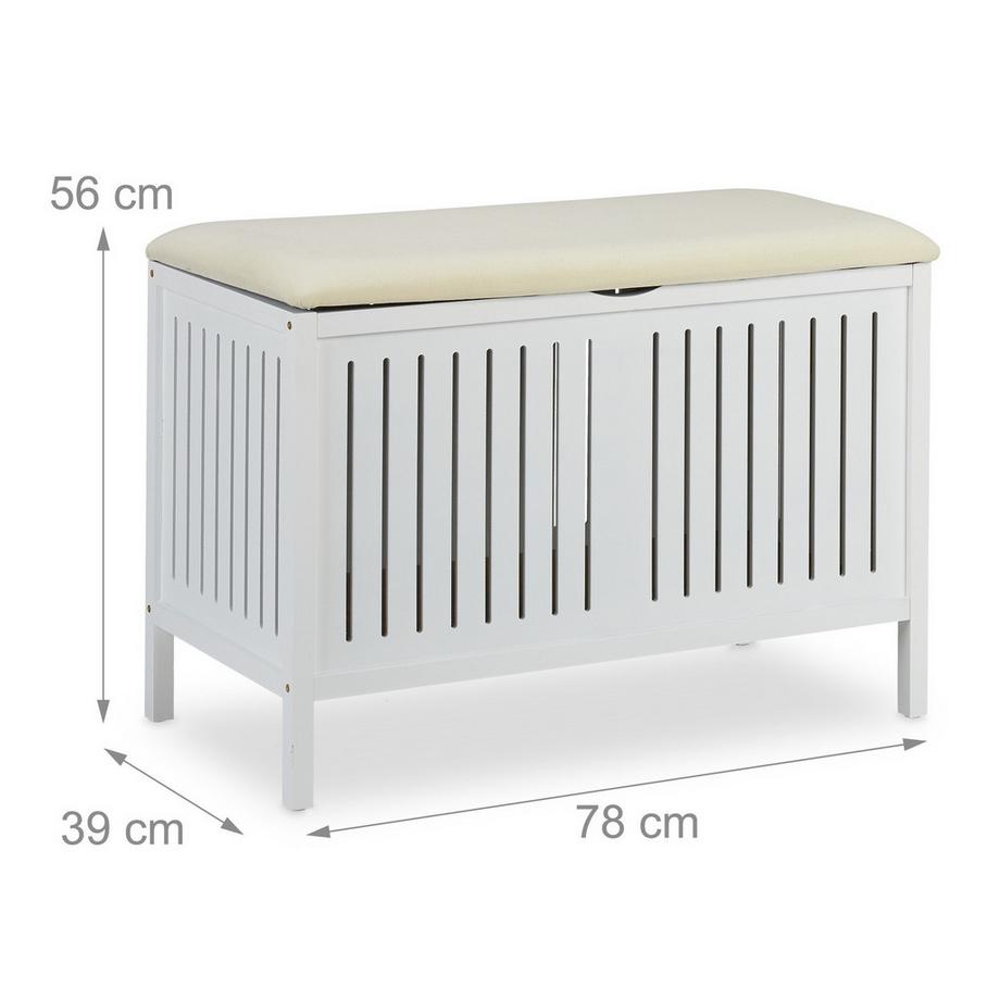 Northio Weiche Bank mit Stauraum  