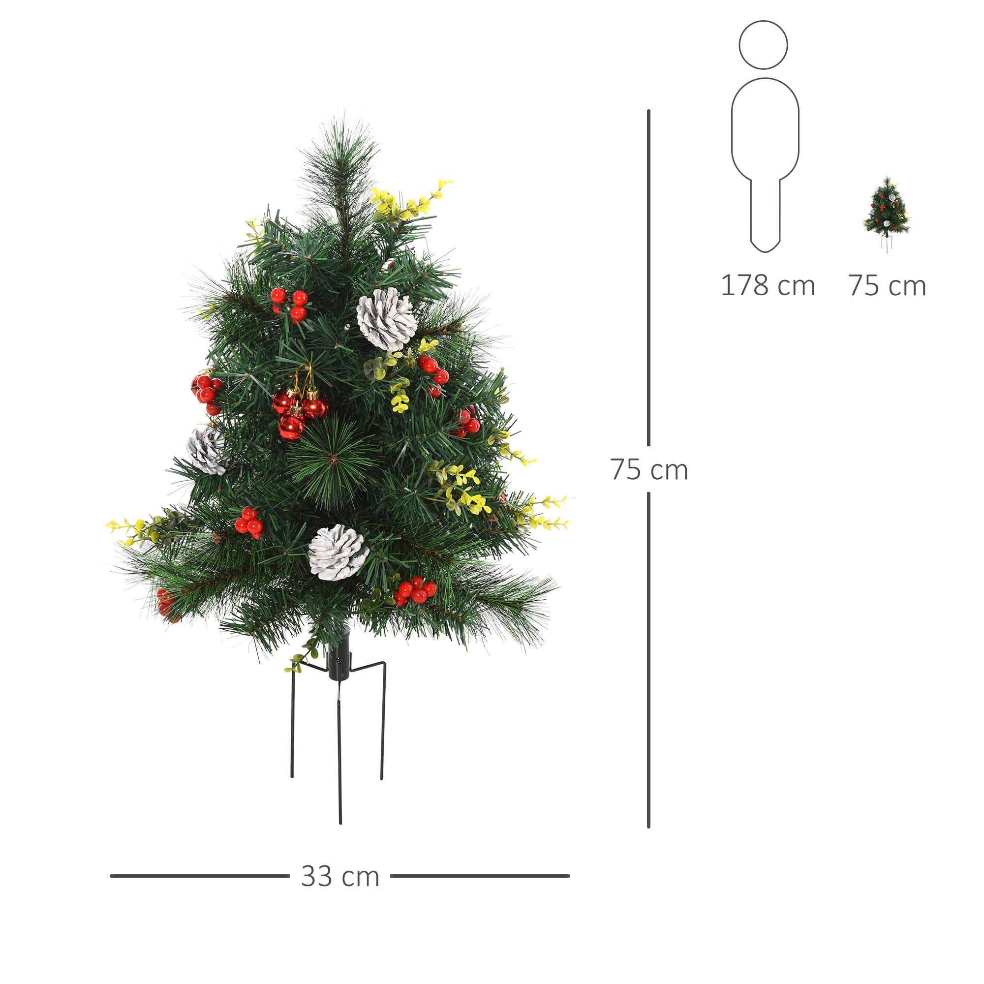 HOMCOM Weihnachtsbaum  