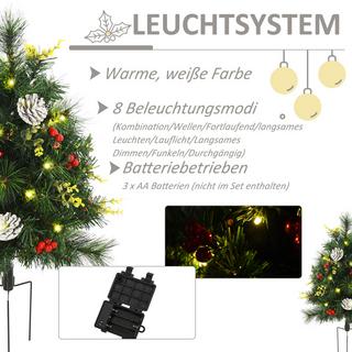 HOMCOM Weihnachtsbaum  